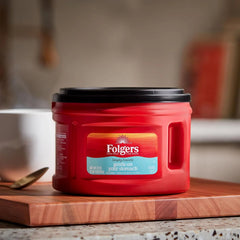 Folgers Simply Smooth Mild Roast Ground Coffee, 23 Ounce (Pack of 6), Gentle on Your Stomach