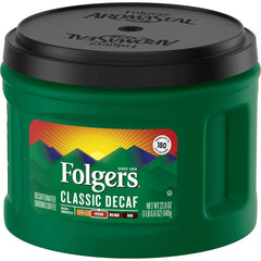 Folgers Classic Decaf Medium Roast Ground Coffee, 22.6 Ounces